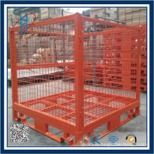 Almacenamiento de pallet de acero racking malla de alambre de contenedor con certificado CE